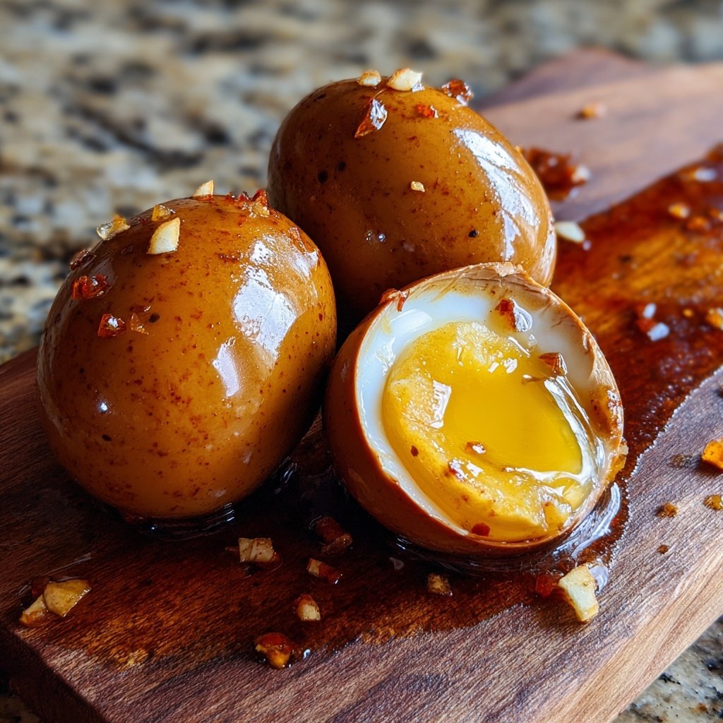 Mayak Eggs (Korean Marinated Eggs)