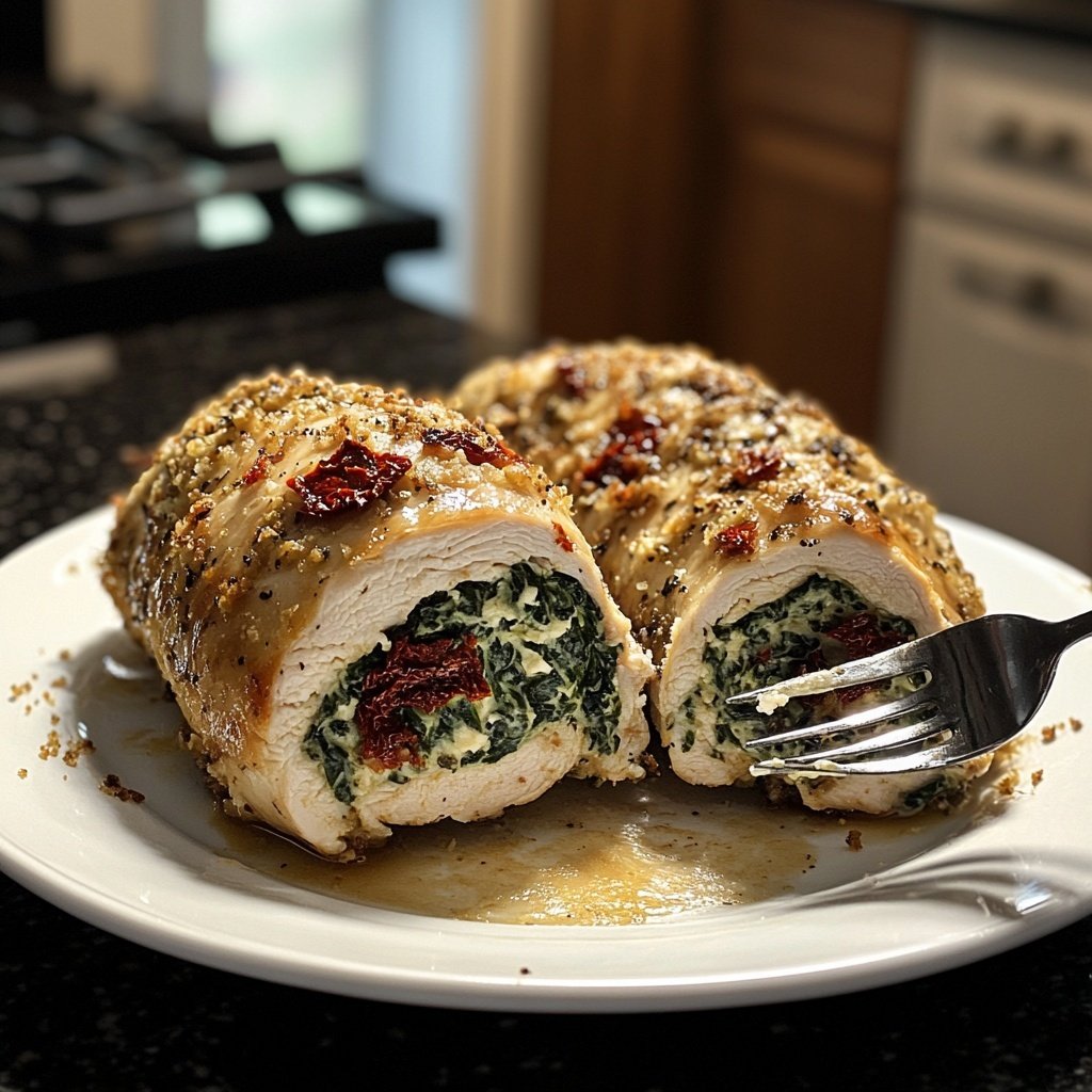 Stuffed Chicken Breast Dinner