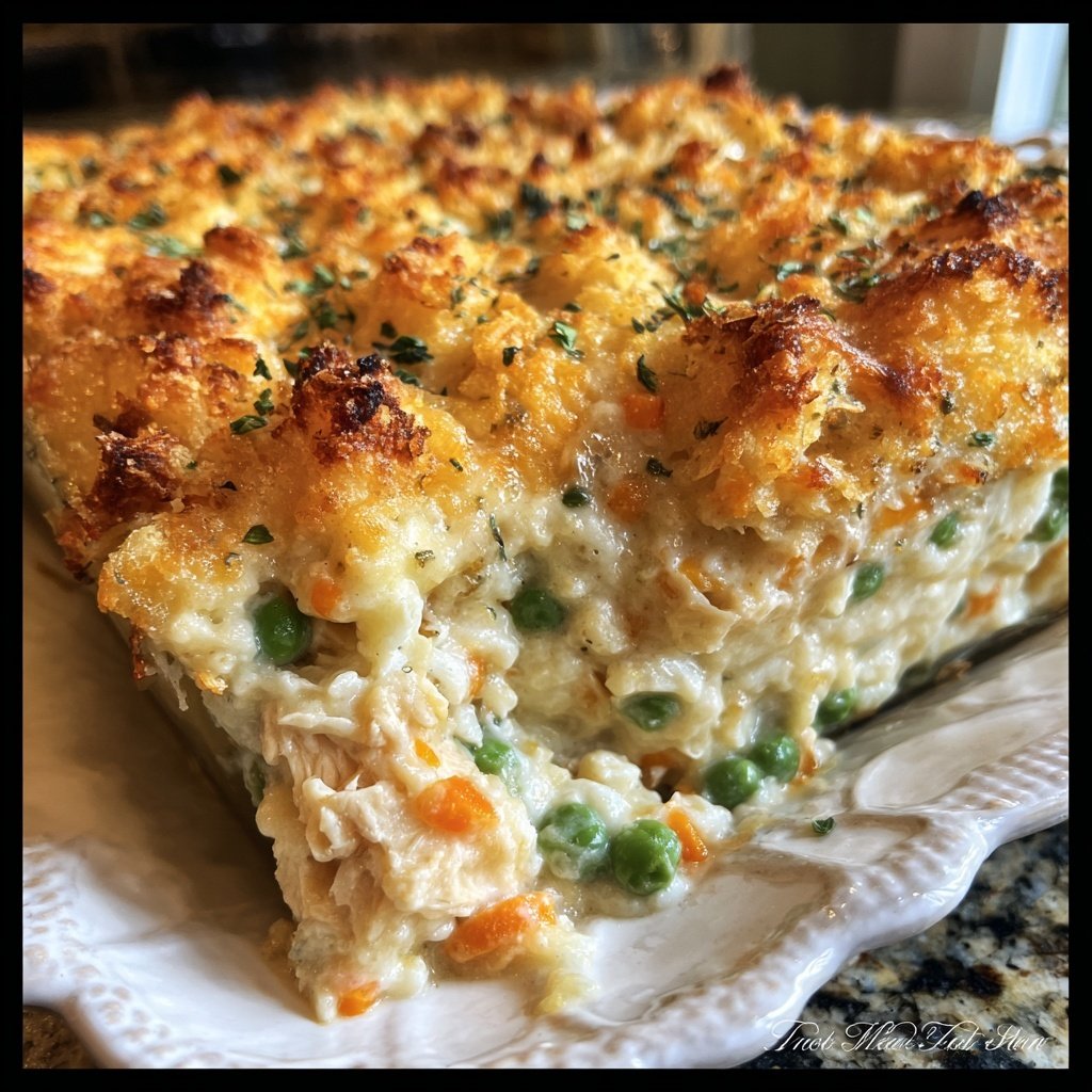 Creamy Chicken And Rice Casserole