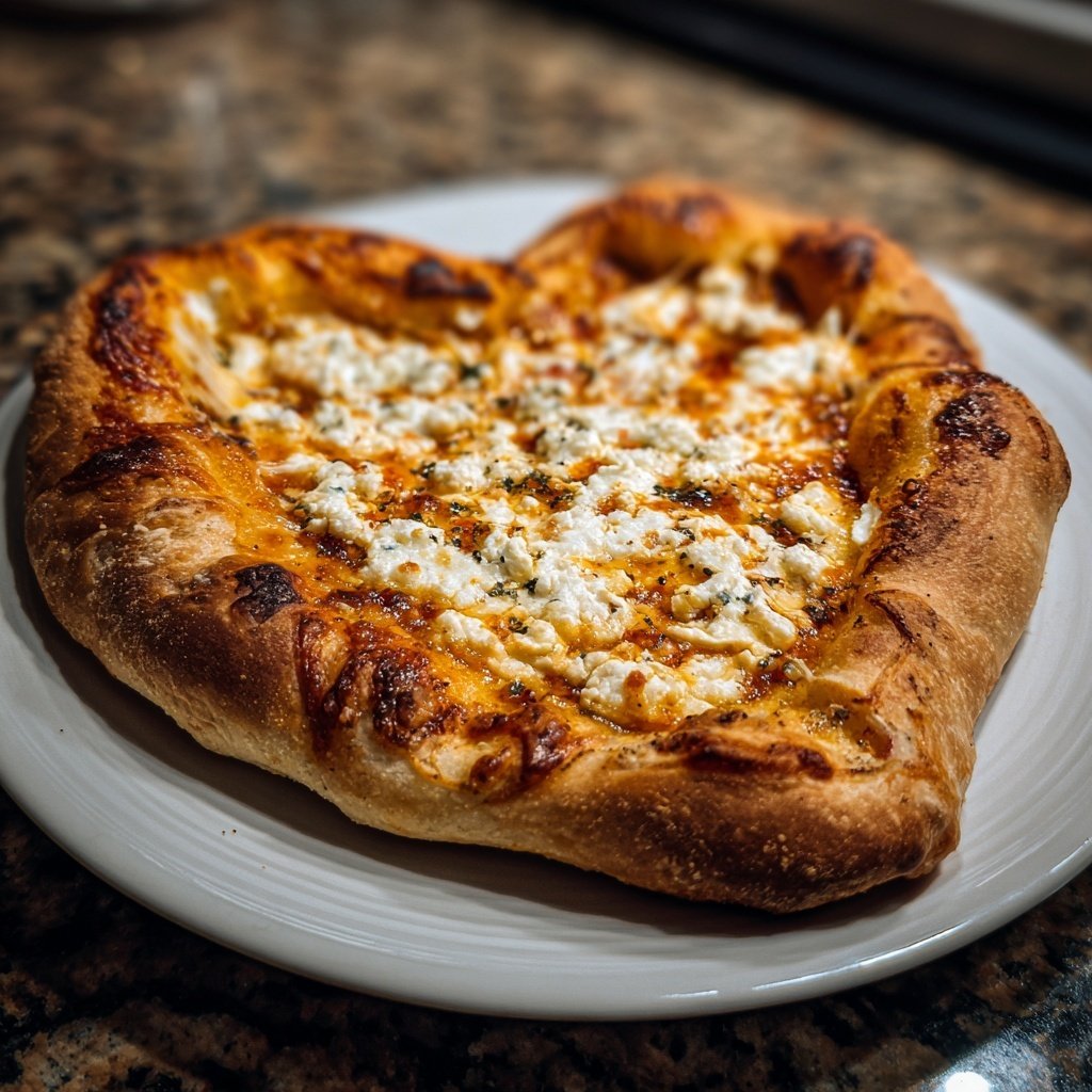 Pizza with Goat Cheese and Honey