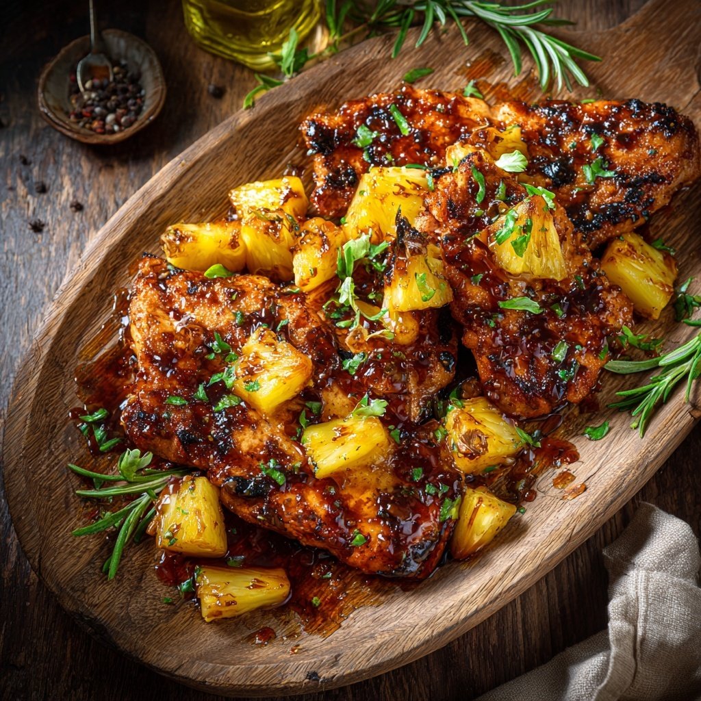 Sweet And Savory Pineapple Chicken