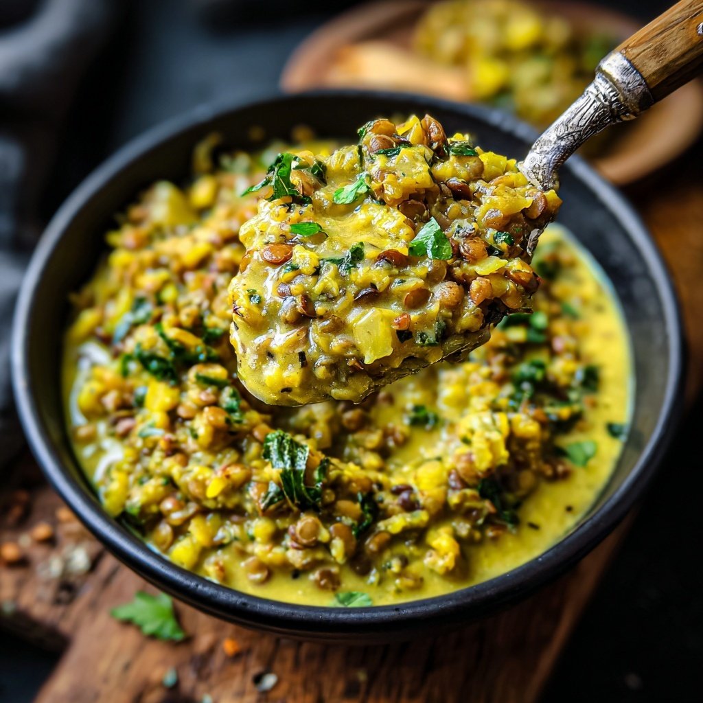 Jamaican Coconut Lime Lentil Bowl