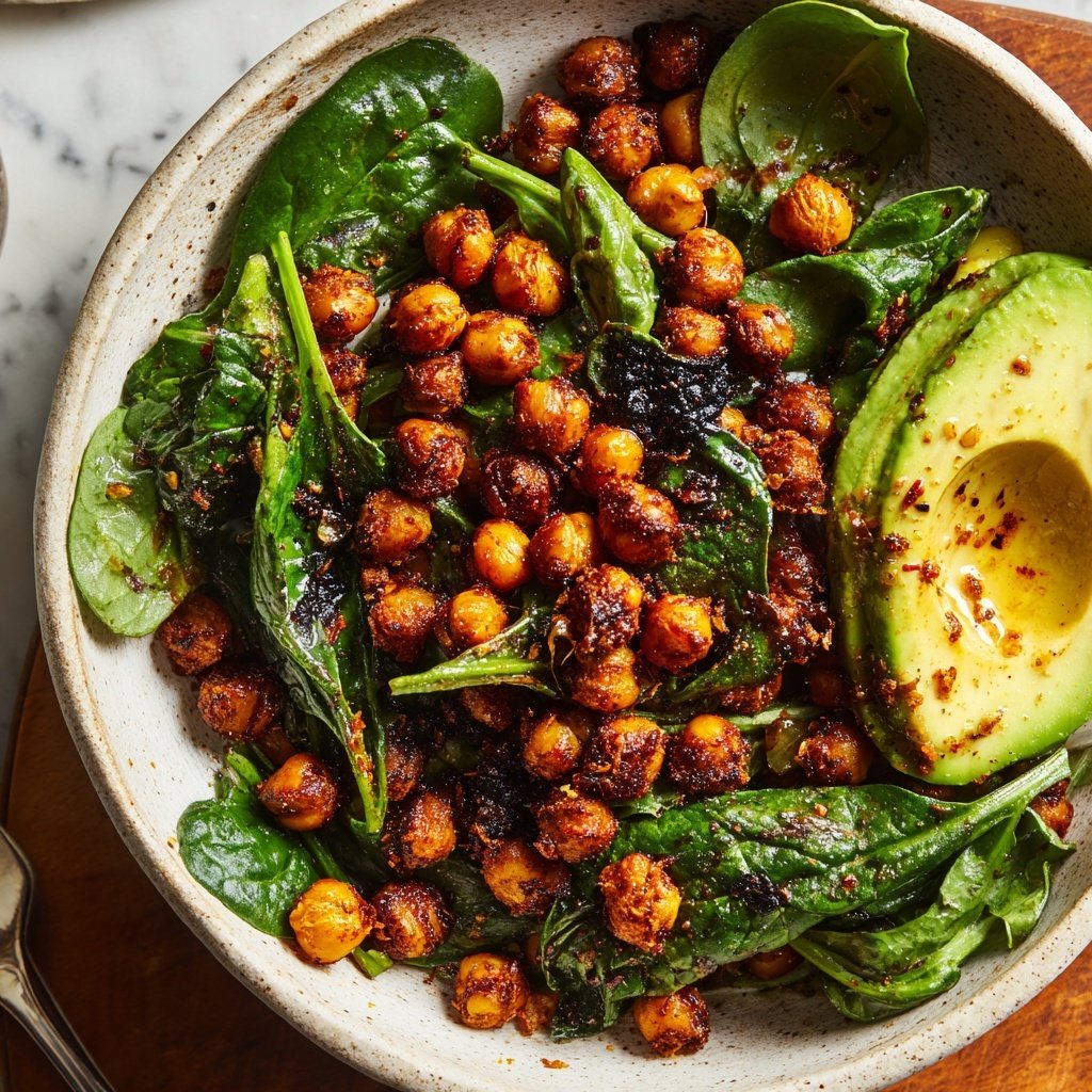 Smoky Roasted Chickpea Bowl