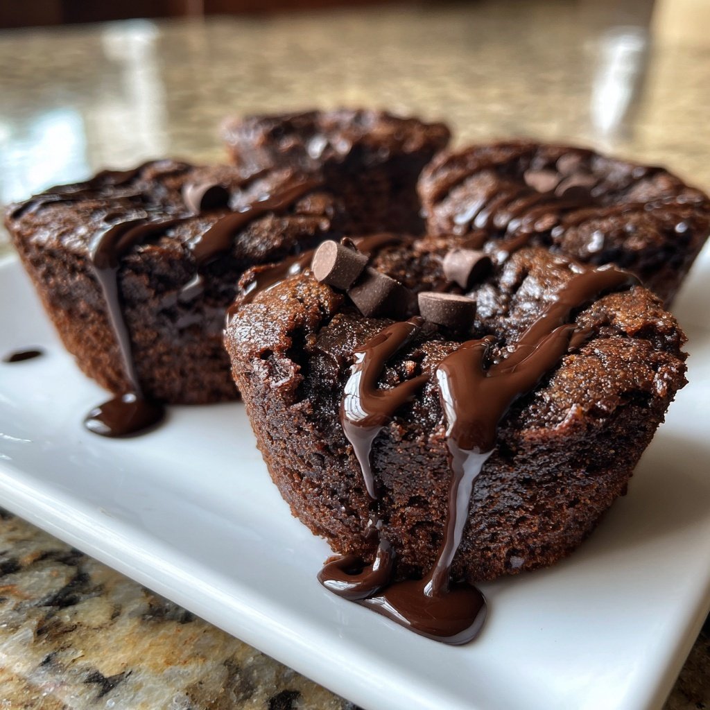 Chocolate Mocha Brownie Bites