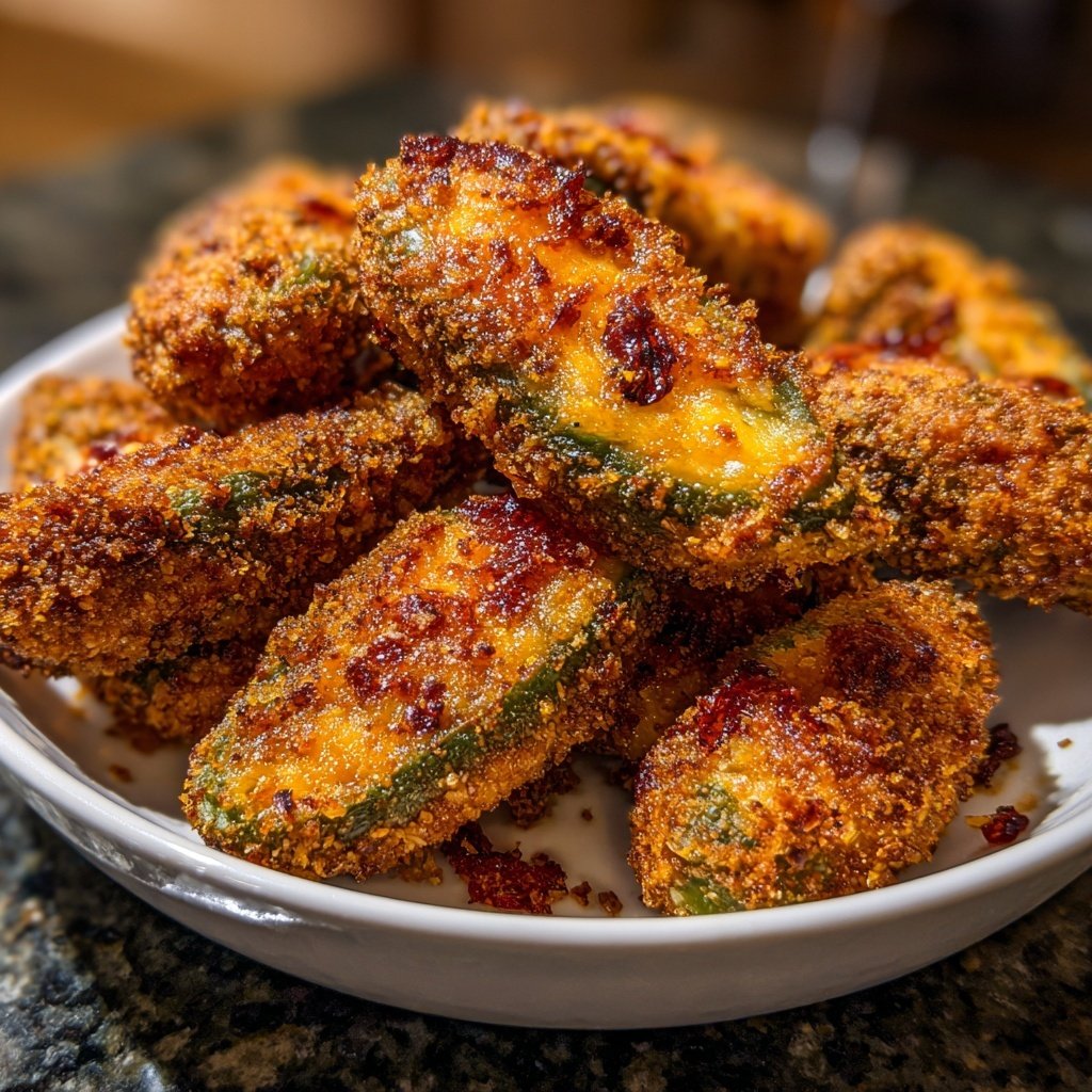 Jalapeno Poppers with Savory Crumb Topping