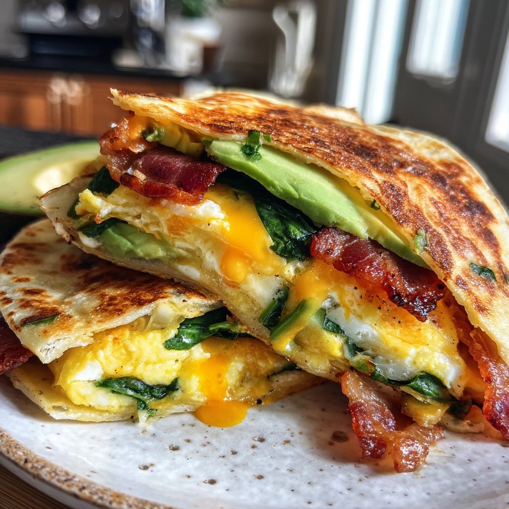 Keto Breakfast Egg Wraps