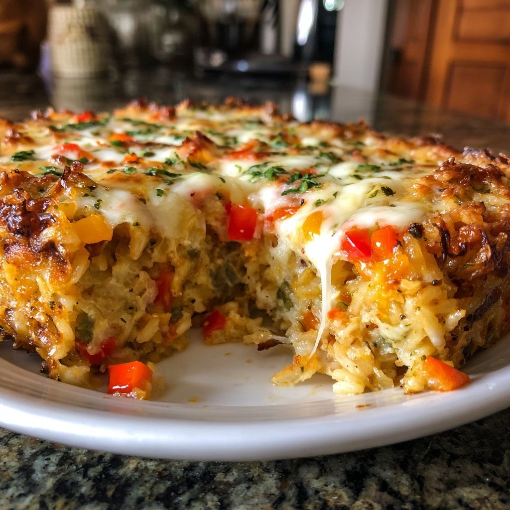 Baked Veggie Rice Bake