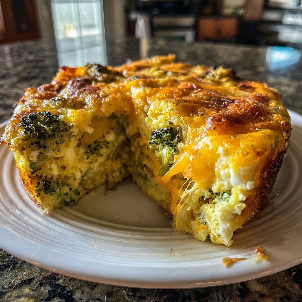 Sunday Cheesy Broccoli Bake