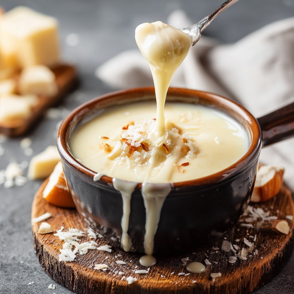 Fondue with White Chocolate