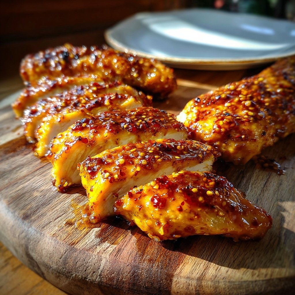 Baked Honey Mustard Chicken Breasts