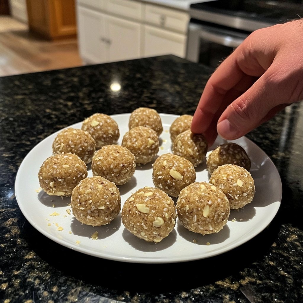 Vanilla Almond Protein Balls