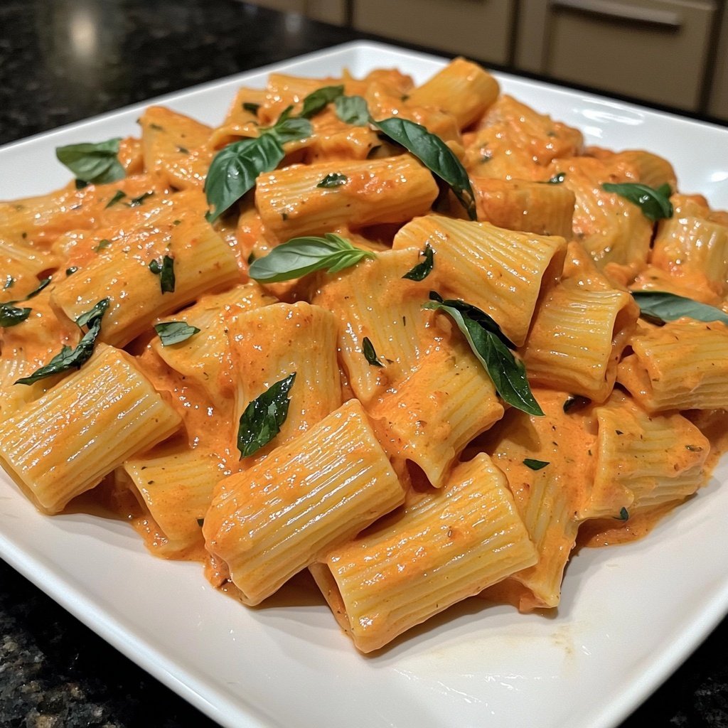 Easy One Pot Creamy Tomato Pasta